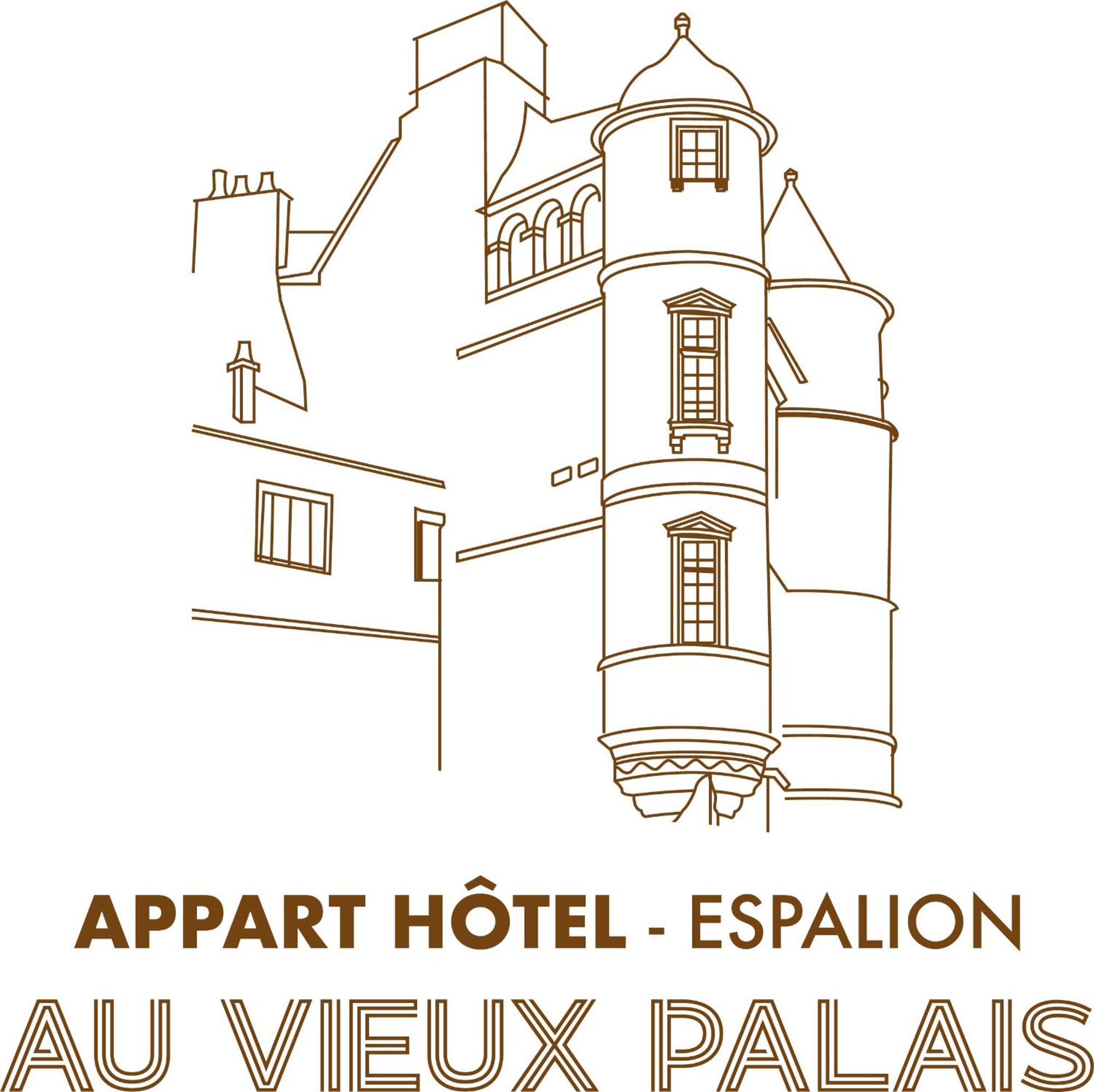 Appart'Hotel - Au Vieux Palais เอสปาลิยง ภายนอก รูปภาพ